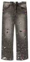 Gallery Dept. Zip Denim Black w/ Paint