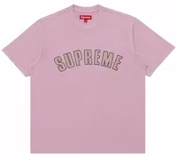 Cracked Arc Short-Sleeve Top Pink