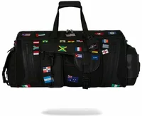 Sprayground James Flags Special Ops Duffle Black