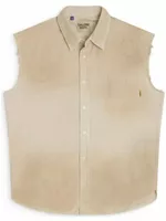 Gallery Dept. Trucker Sleeveless Marley Dirty White