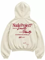 Global Soon Zip-Up Hoodie Marshmallow