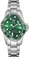 Laarvee Ceramic Bezel Steel Green & Green