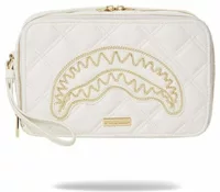 Sprayground Riviera White Gold Toiletry White