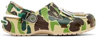 Classic Clog A Bathing Ape ABC Camo Green