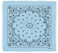 Kujten Small Cashmere Bandana Hachi Zephyr Blue