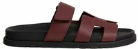 Hermes Chypre Sandal Rouge H Epsom Calfskin Leather
