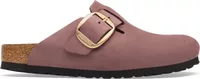Birkenstock Boston Big Buckle Nubuck Maroon