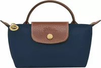 Longchamp Le Pliage Original Pouch With Handle Navy