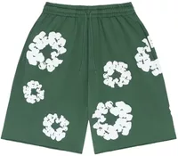 Denim Tears The Cotton Wreath Shorts Green