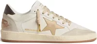 Golden Goose Ball Star LTD Beige Star Black Heel Tab (W)