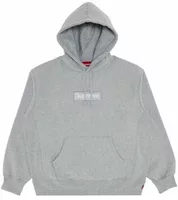 Supreme Box Logo Hooded Sweatshirt Sweatshirt (FW24) Heather Grey
