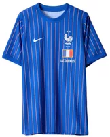 Nike x Jacquemus x France Pre Match Jersey Blue Stripe