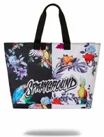 Sprayground Aviary Beach Tote White