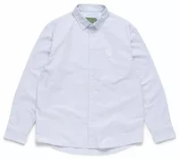 Denim Tears Peace Wreath Oxford Shirt Blue