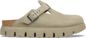 Birkenstock Boston Chunky Suede Taupe