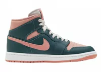 Nike Air Jordan 1 Mid Dark Teal Green (W)