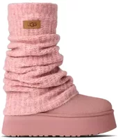 UGG Classic Mini Dipper Legwarmer Boot Pink Dawn (W)