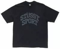 Stussy Block Sport Tee Black