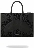 Sprayground Black Twilight Laptop Tablet Bag Black