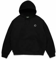 Gel Wreath Hoodie Black