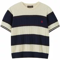 Costa Knit Tee Blue