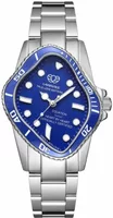 Laarvee Ceramic Bezel Steel Blue & Blue