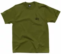 Stussy Basic Stussy Tee Olive
