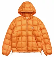Stussy Midweight Hooded Puffer Orange