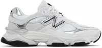 White Black Metallic Silver