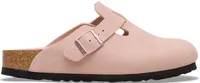 Birkenstock Boston Soft Footbed Suede Light Rose