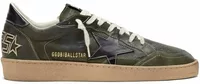 Ball-Star Dark Green Leather White Star