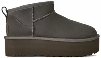 UGG Classic Ultra Mini Platform Boot Charcoal (W)
