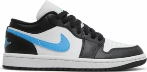 Nike Air Jordan 1 Low Black University Blue White (W)