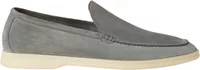 Loro Piana Summer Walk Loafer Suede Gull Gray