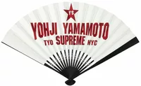 Supreme x Ys Hand Fan White