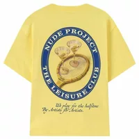 I Need A Break Tee Yellow
