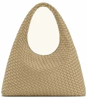 Woven Shoulder Bag Beige