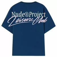 Nude Project Leisure Club Tee Navy