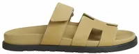 Hermes Chypre Sandal Beige Albâtre Suede Goatskin