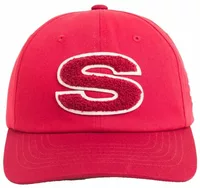 Stussy Chenille S Snapback Cap Gym Red