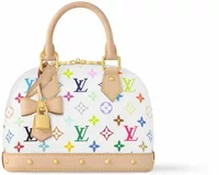 Louis Vuitton x Takashi Murakami Alma BB Multicolored