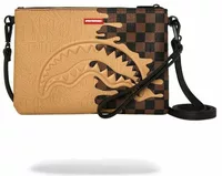 Sprayground Henny Melt Crossover Clutch Beige