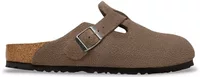 Birkenstock Boston Soft Footbed Suede Concrete Gray