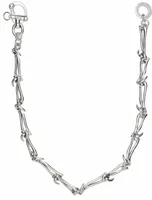 x Ys Silver Wallet Chain Silver