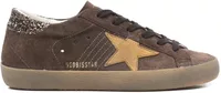 Super-Star Brown Suede Glitter Star (W)