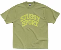 Stussy Block Sport Tee Olive