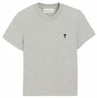 Ami De Coeur Cotton T-Shirt Heather Ash Grey (W)
