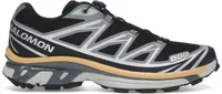 Salomon XT-6 Black Footwear Silver Warm Apricot