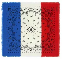 Bandana Hachi Tricolor White