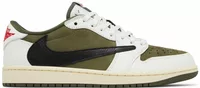 Nike Air Jordan 1 Retro Low OG SP Travis Scott Medium Olive